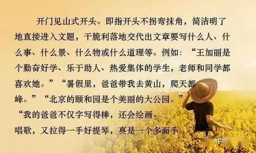 成功的秘訣的作文開(kāi)頭