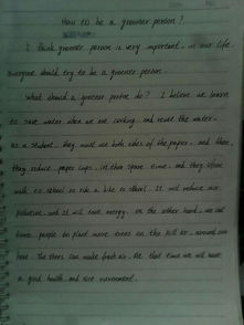 關(guān)于綠色生活的英語(yǔ)作文開(kāi)頭