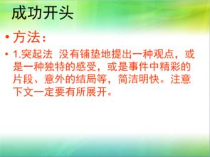 中考作文開(kāi)頭.ppt