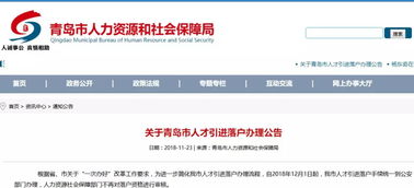 青島人才引進(jìn)落戶(hù)辦理指南(青島人才引進(jìn)落戶(hù)指南)