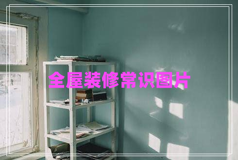 全屋裝修常識圖片