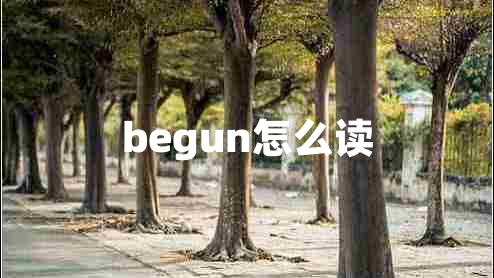 begun怎么讀 begun怎么讀