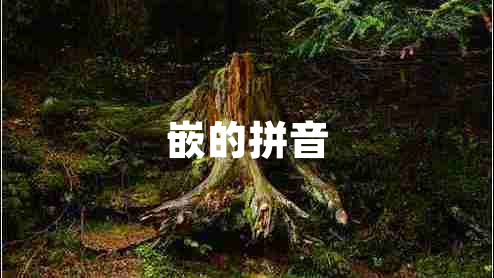 嵌的拼音 嵌的拼音