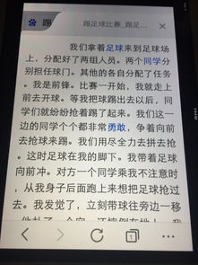 寫(xiě)校園里踢足球的作文四百字