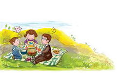 校園春游野炊作文