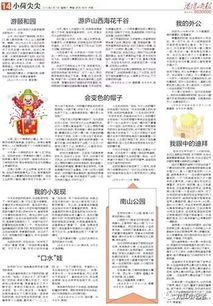 校園小記者作文2020