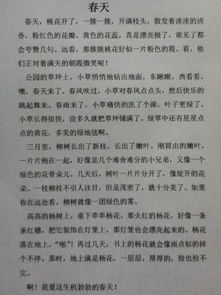 作文,景物,描寫(xiě),七級