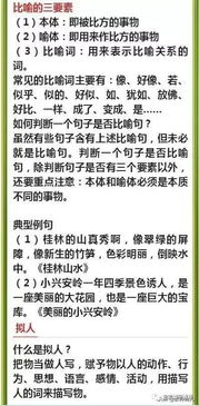 作文,四種,校園,修辭手法