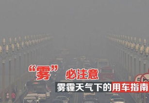 霧霾天行車(chē)注意事項