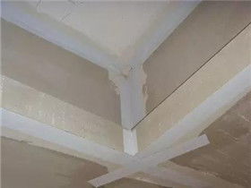 注意事項,石膏板,墻刮白