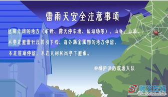 雷雨天氣學(xué)生注意事項