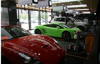 汽車(chē)美容,注意事項,施工