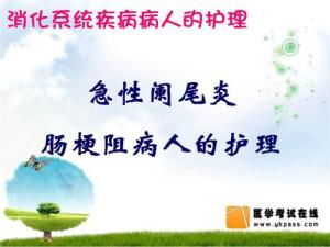 消化系統疾病的護理,消化系統疾病病人的護理,消化系統疾病患兒的護理