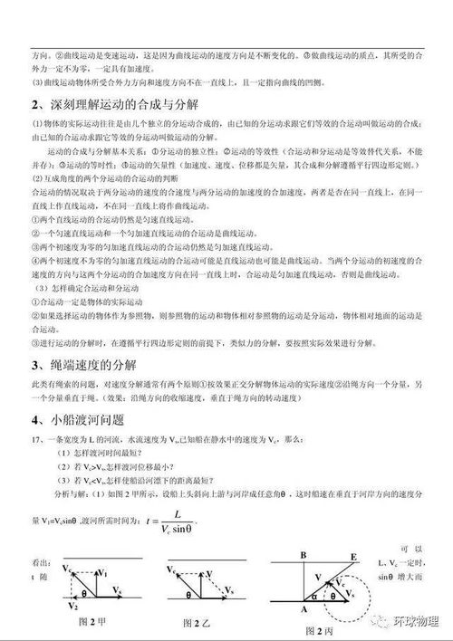 高中物理基礎知識問(wèn)答