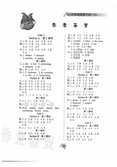 六級英語(yǔ)開(kāi)心版基礎知識