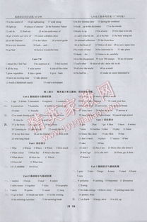 英語(yǔ)基礎知識同步訓練10分七級上冊