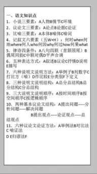 初中語(yǔ)文基礎知識專(zhuān)題