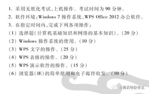 計算機一級MS基礎知識點(diǎn)