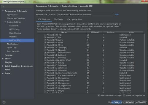 安卓基礎知識概圖